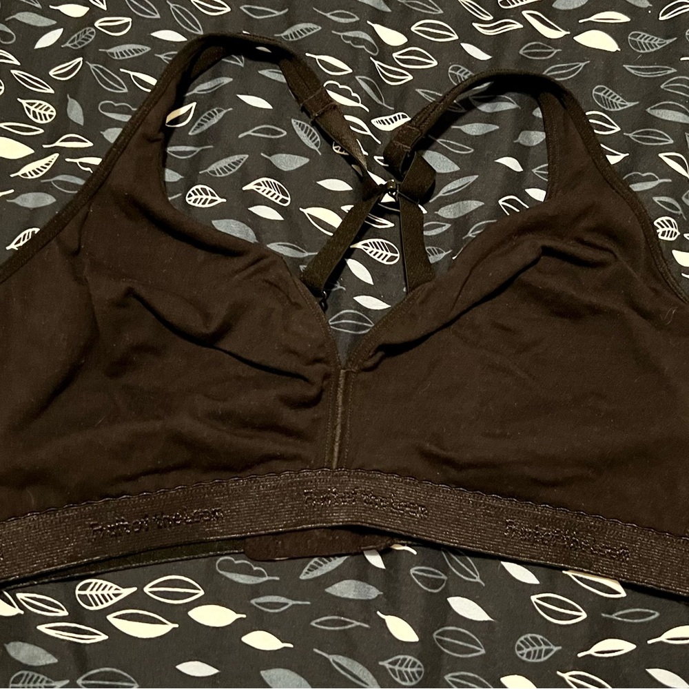 Fruit of the Loom Black Lounge Bra
